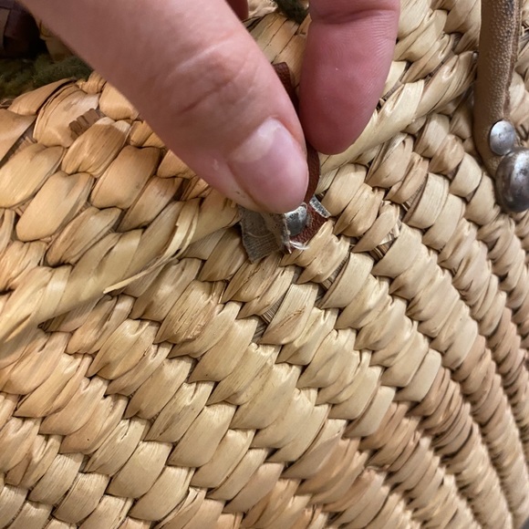 Vintage 1950s 1960s Woven Vacation Fruit Basket - Picture 6 of 11